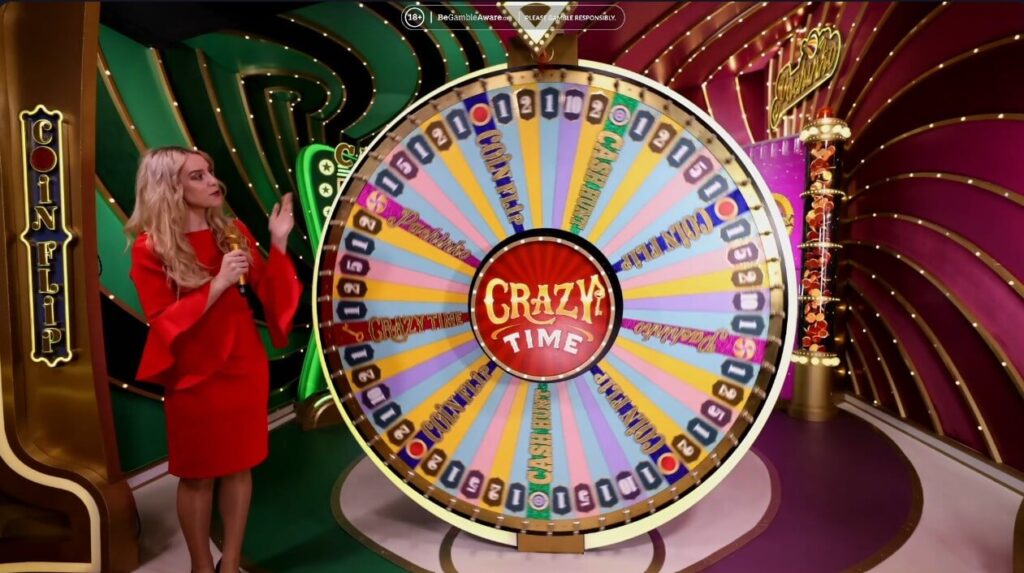 jouer crazy time sur casino pearls